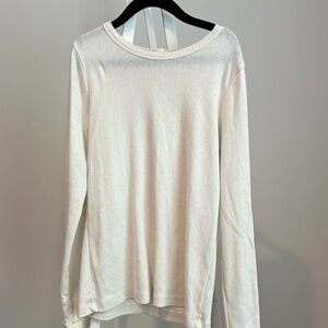 Crewcuts white long sleeve like new condition. Size large 10-11